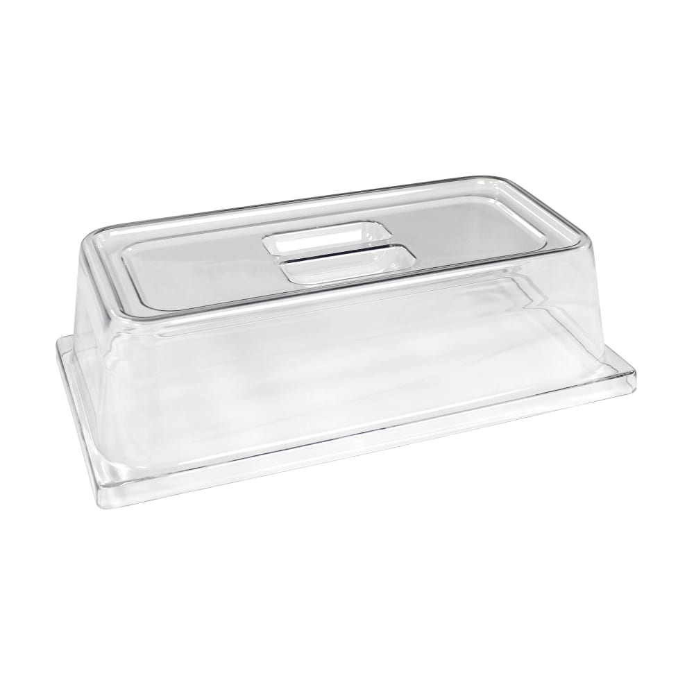 Steelite 6470ML12 Creations Rectangular Food Pan Cover - 13"L x 7"W x 3 1/2"H, Melamine