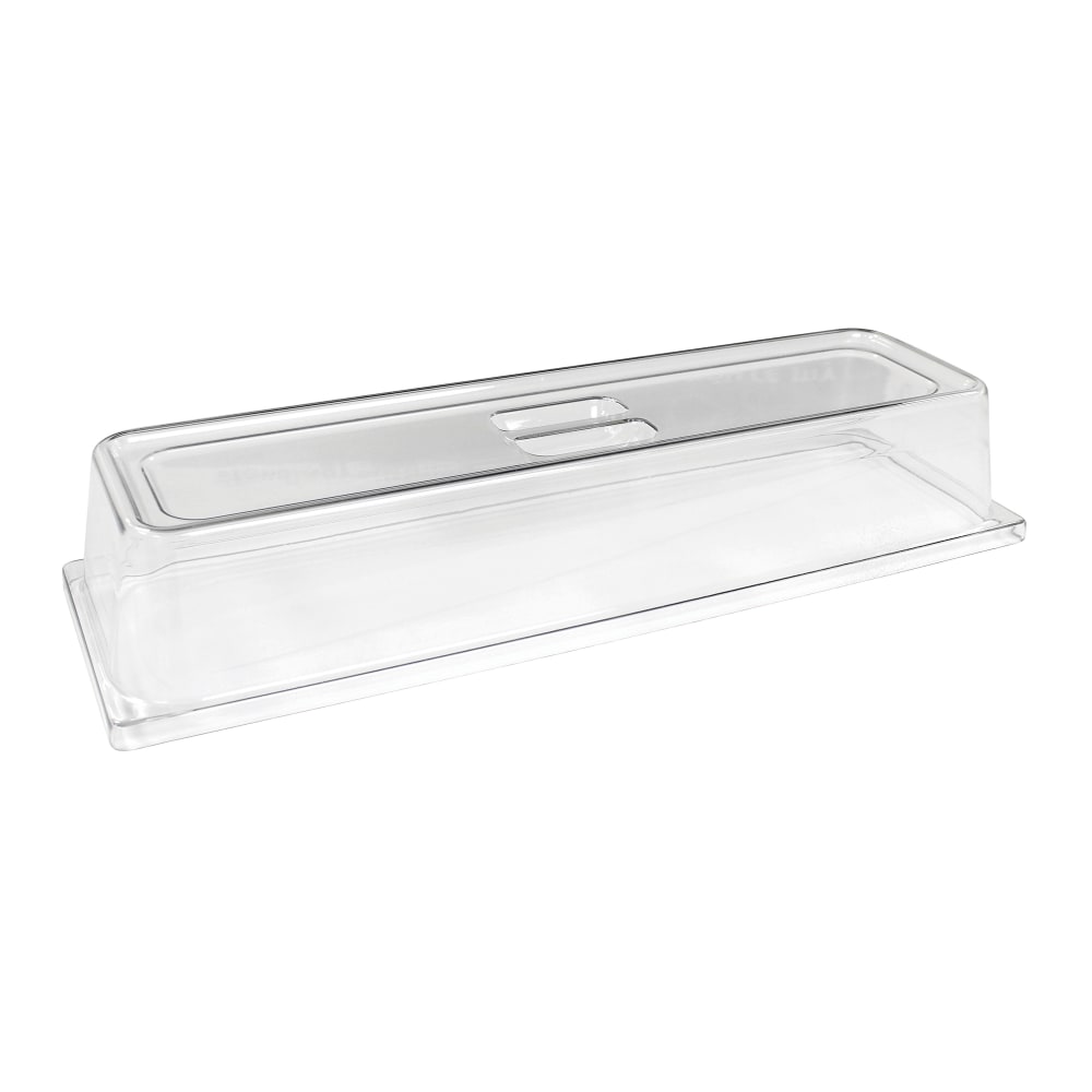 Steelite 6470ML13 Creations Rectangular Food Pan Cover - 21"L x 6 3/4"W x 3 1/2"H, Melamine