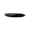 Steelite 7000DD011 12" x 10" Rectangular Delfin Platter - Melamine, Marisol Black thumbnail 2