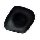 Steelite 7000DD012 1 3/4 qt Irregular Melamine Serving Bowl, Marisol Black thumbnail 2