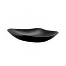 Steelite 7000DD013 2 1/4 qt Irregular Melamine Serving Bowl, Marisol Black thumbnail 2