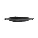 Steelite 7000DD020 12" x 7 1/8" Oval Delfin Platter - Melamine, Marisol Black thumbnail 2