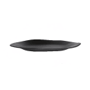 Steelite 7000DD021 10" x 5 7/8" Oval Delfin Platter - Melamine, Marisol Black thumbnail 2