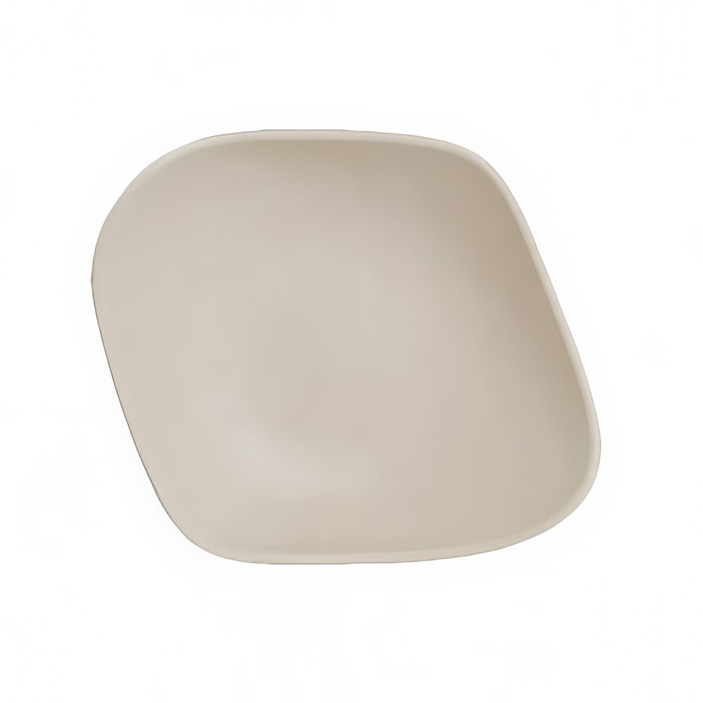 Steelite 7002DD012 1 3/4 qt Irregular Melamine  Serving Bowl, Marisol Sandshell