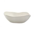 Steelite 7002DD014 12 qt Oval Melamine  Salad Bowl, Marisol Sandshell thumbnail 2