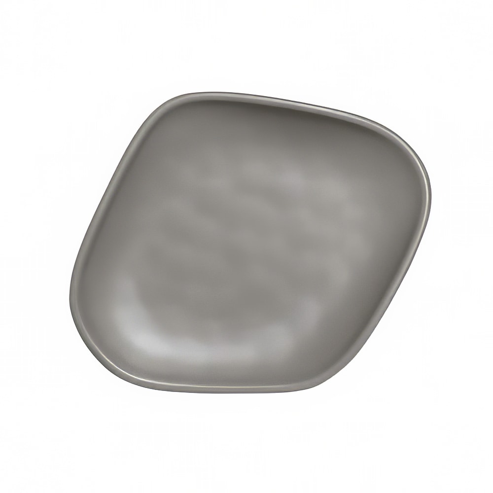 Steelite 7006DD011 12" x 10" Rectangular Delfin Platter - Melamine, Marisol Driftwood