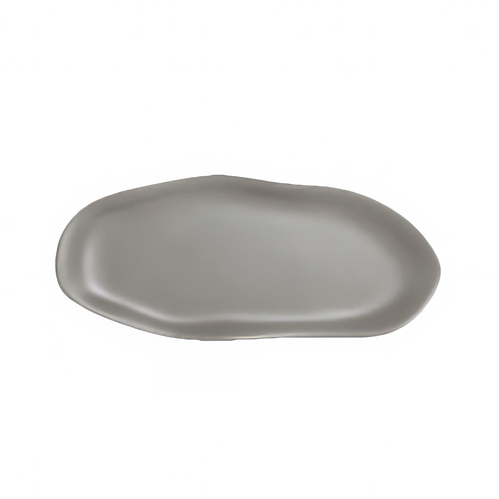 Steelite 7006DD015 15" x 6 3/8" Oval Delfin Slider Tray - Melamine, Marisol Driftwood