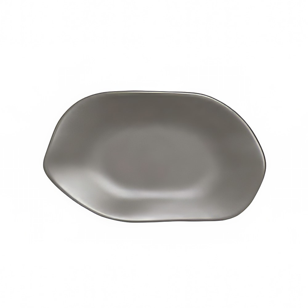 Steelite 7006DD022 7" x 4 1/4" Oval Delfin Platter - Melamine, Marisol Driftwood
