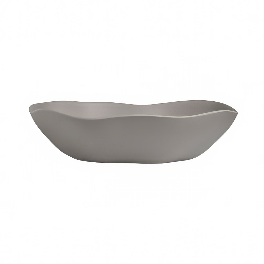 Steelite 7006DD032 17 qt Oval Melamine Salad Bowl, Marisol Driftwood