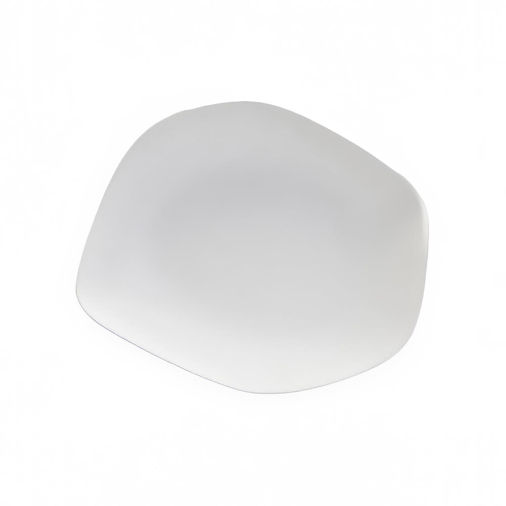 Steelite 7008DD004 2 1/2 qt Oval Melamine  Salad Bowl, Marisol White