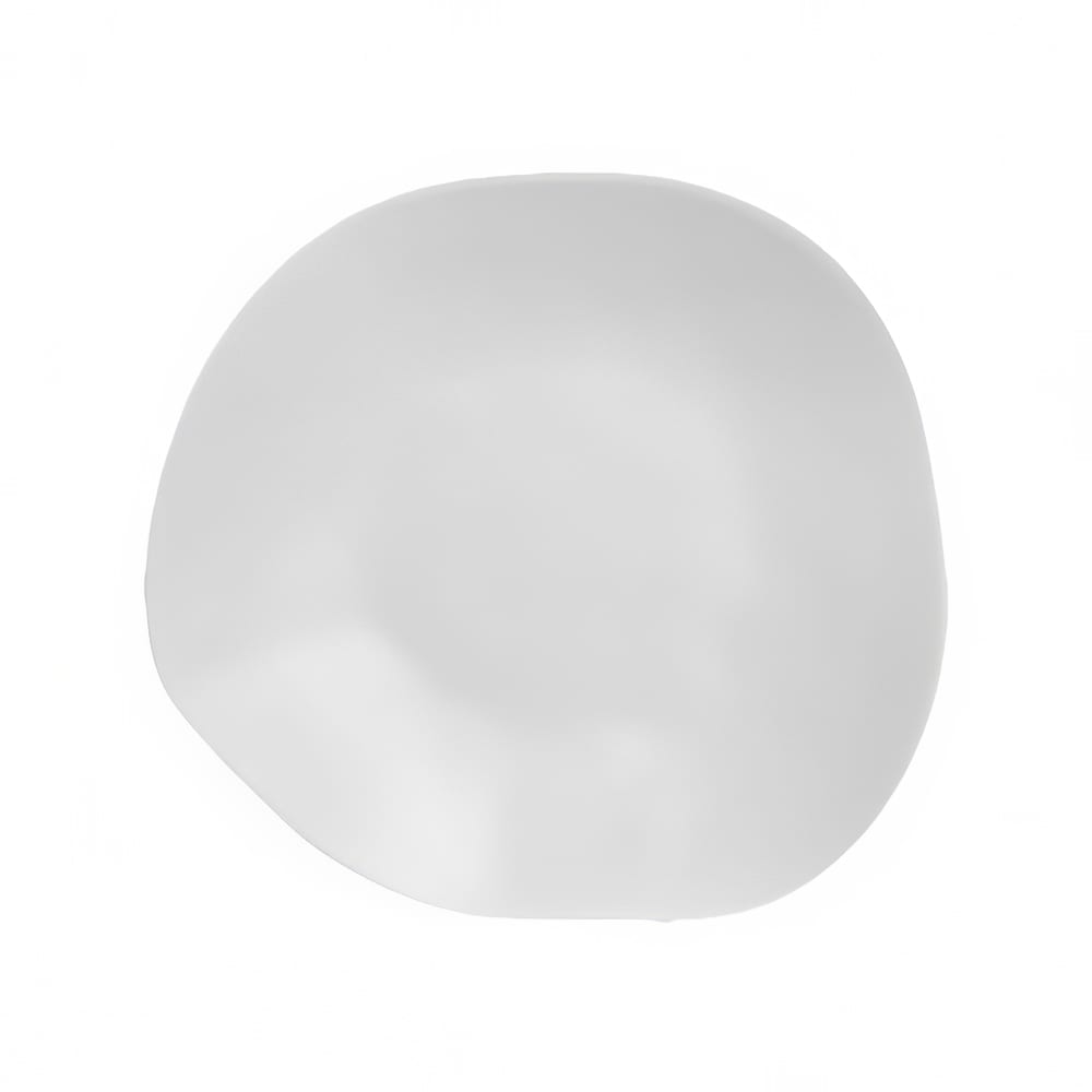 Steelite 7008DD006 15 1/2" x 15" Oval Platter - Melamine, Marisol White