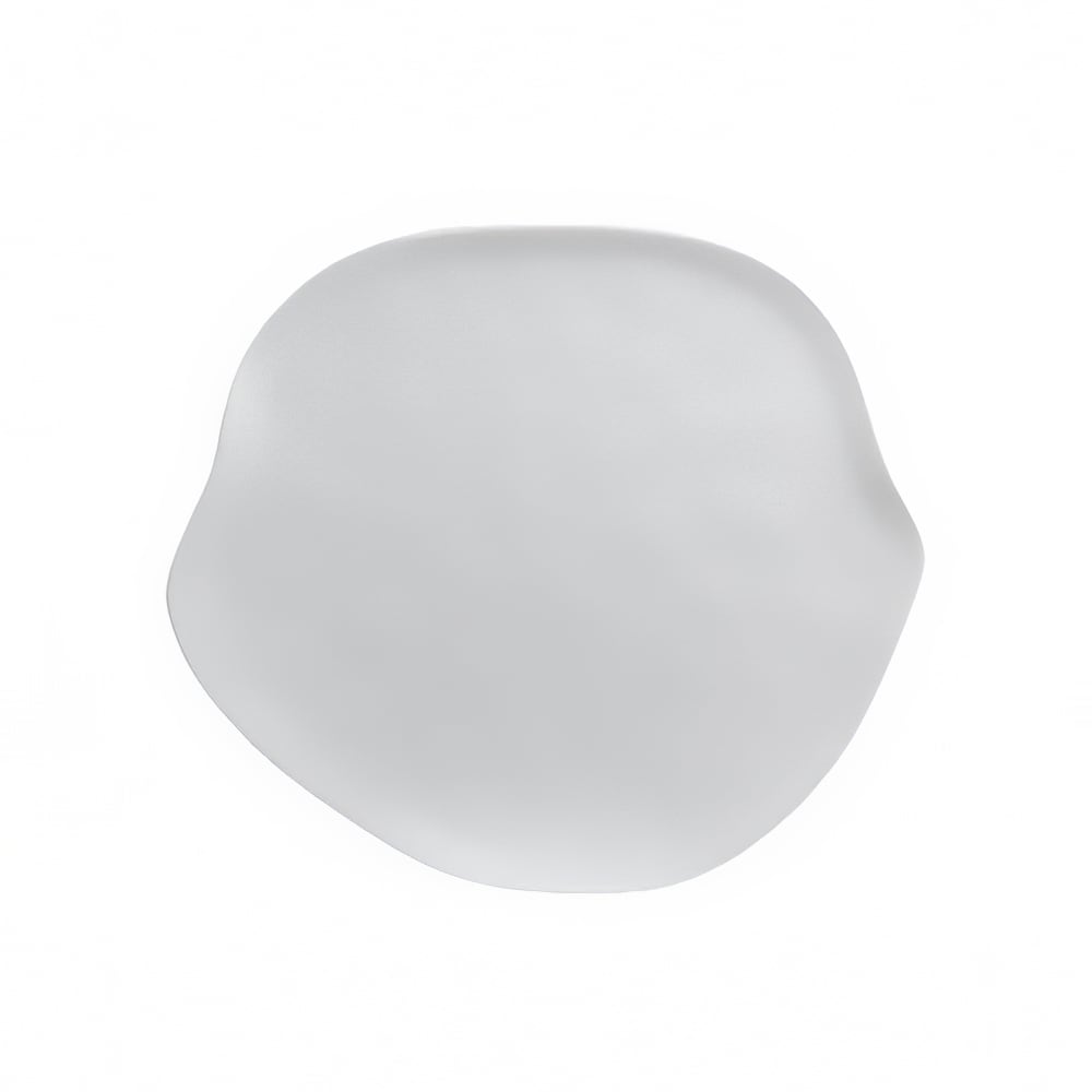 Steelite 7008DD007 14" Round Delfin Cheese Platter - Melamine, Marisol White