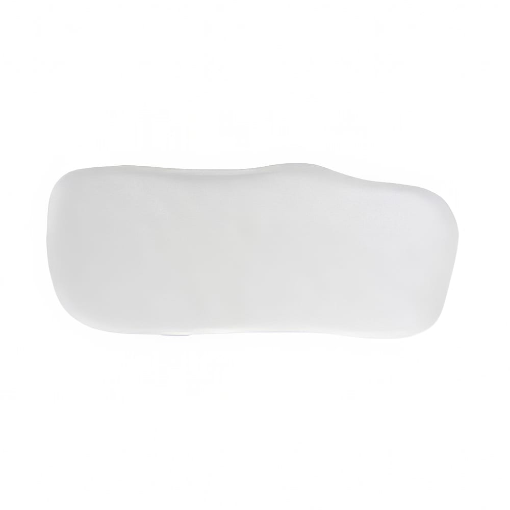 Steelite 7008DD009 27" x 12" Oblong Deflin Sandwich Platter - Melamine, Marisol White