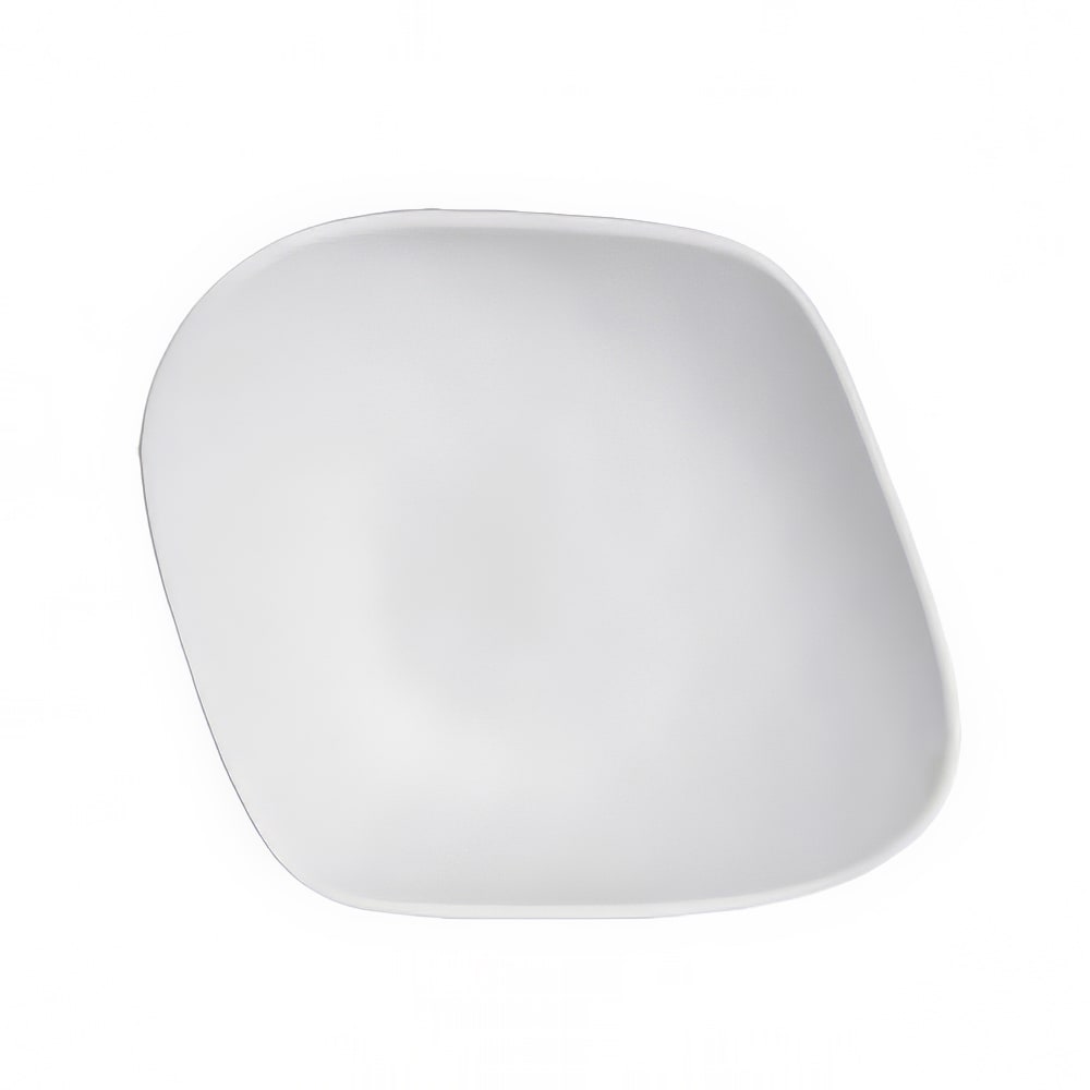 Steelite 7008DD012 1 3/4 qt Irregular Melamine  Serving Bowl, Marisol White