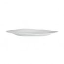 Steelite 7008DD020 12" x 7 1/8" Oval Deflin Platter - Melamine, Marisol White thumbnail 2