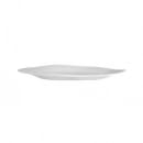 Steelite 7008DD022 7" x 4 1/4" Oval Deflin Platter - Melamine, Marisol White thumbnail 2