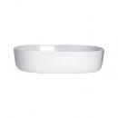 Steelite 7041DD213 84 oz Square Melamine Serving Bowl, White thumbnail 2
