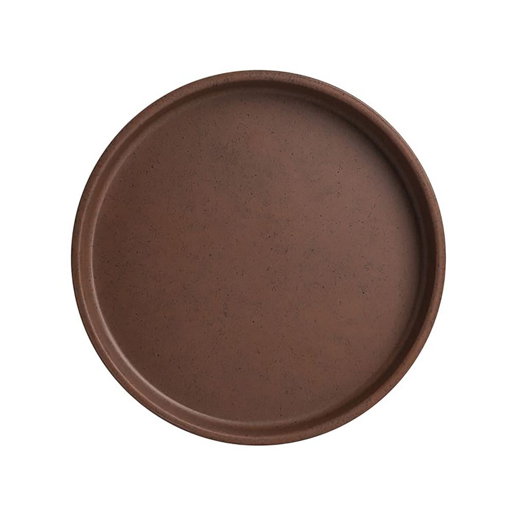 Steelite 7180TM501 6 1/4" Round Melamine Plate, Redwood