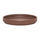 Steelite 7180TM501 6 1/4" Round Melamine Plate, Redwood thumbnail 2