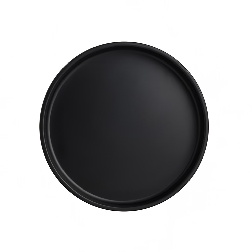 Steelite 7181TM501 6 1/4" Round Melamine Plate, Black