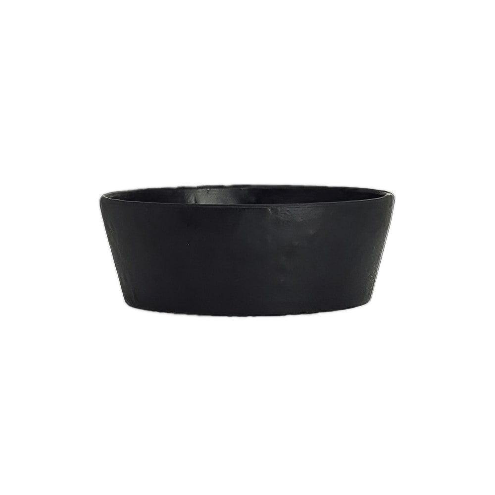 Steelite 7181TM516 9 1/2 oz Round Melamine Bowl, Black