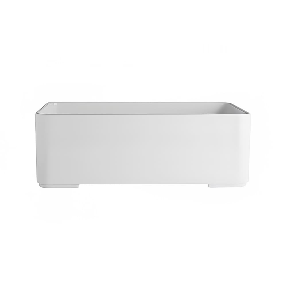 Steelite 7185TM600 Melamine Bento Box - 10 1/2" x 7 1/8" x 3 1/2"