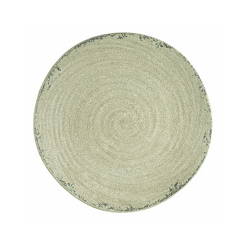 Steelite 7194TM075 11" Round Melamine Plate, Stone