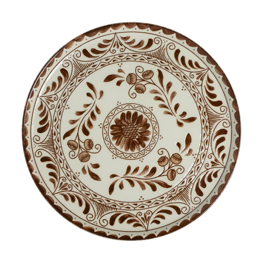 Steelite A105P803 7 1/2" Round Plate - China, Talavera Brown