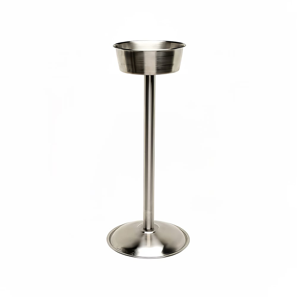 Steelite GW695018 21 3/4"H Wine Bucket Stand - Stainless Steel, Satin Finish