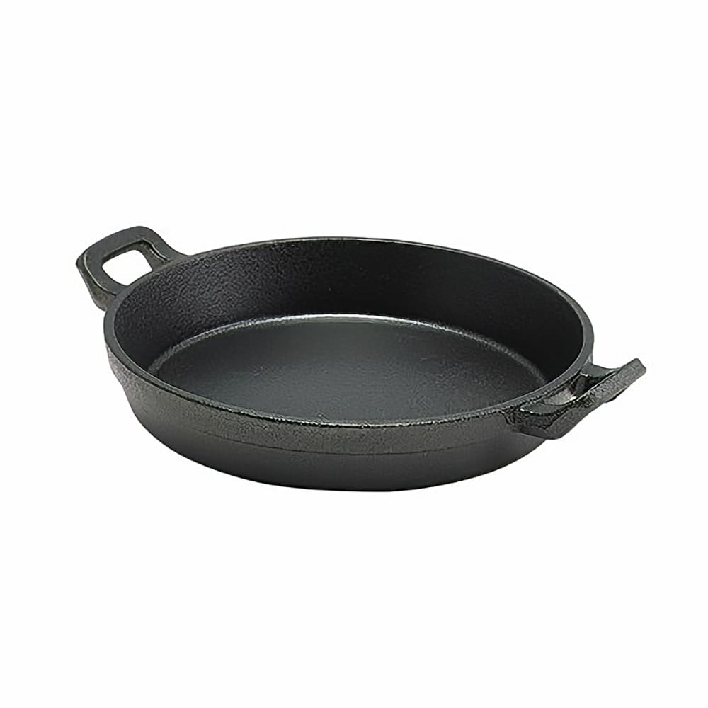 Steelite GWC183 22 1/2 oz Cast Iron Dish w/ Handles