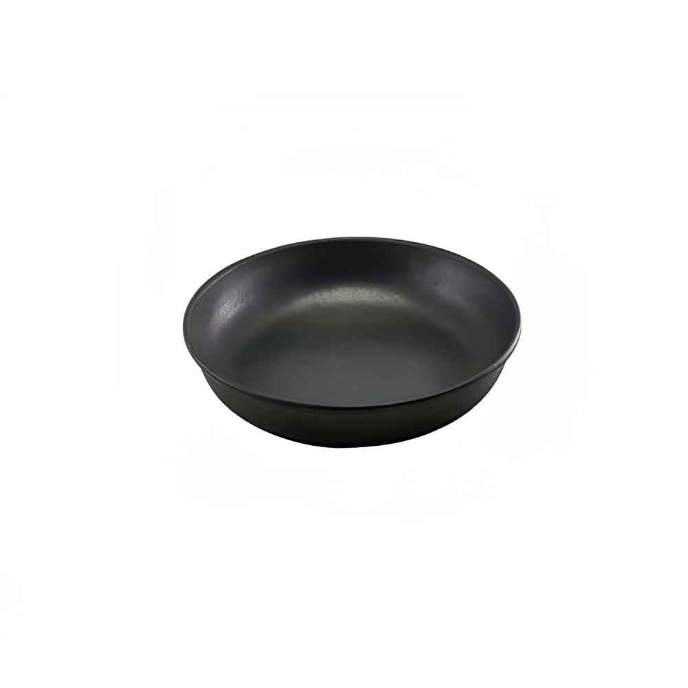 Steelite GWSCP24BKV 9 3/4" Round GW Vintage Plate - Stainless Steel, Black