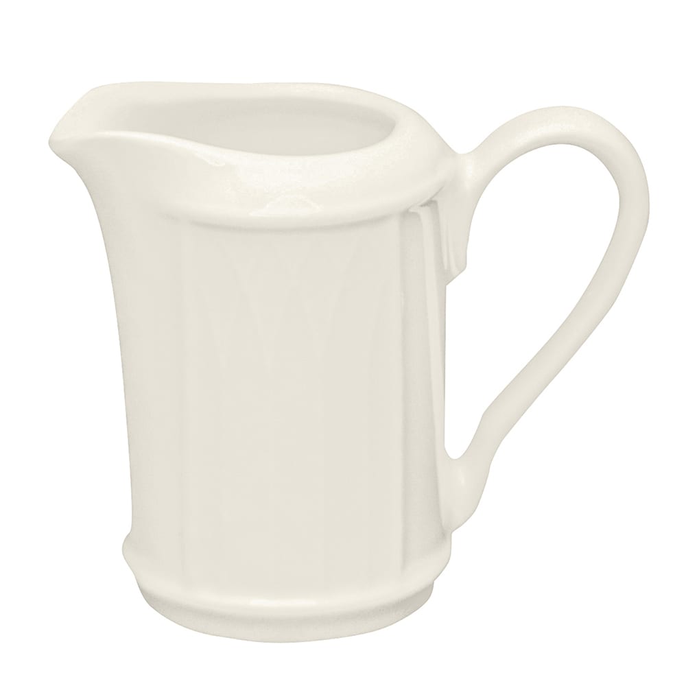 Homer Laughlin HL0397000 3 1/8 oz Gothic Creamer - China, White