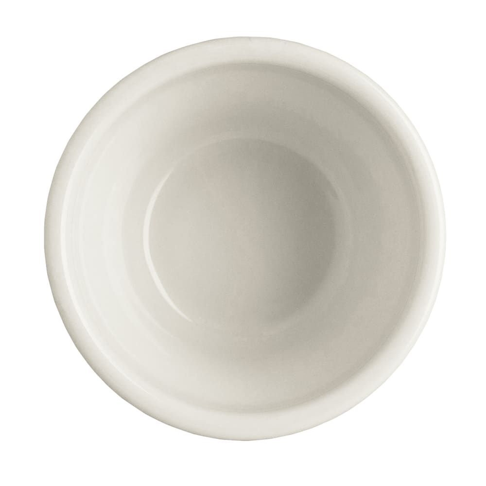 Homer Laughlin HL10141008 7 1/4 oz Round Blue Mex Bouillon Cup - China, Ivory