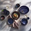 Homer Laughlin HL13229026 14 oz Indigo Flipside Mug - China, Indigo thumbnail 2