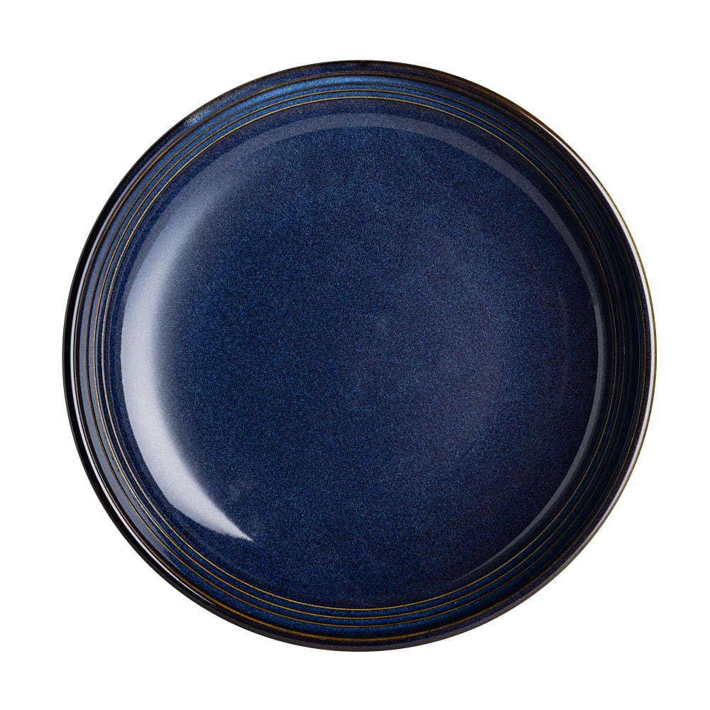 Homer Laughlin HL13319026 46 oz Round Indigo Pasta Bowl - China, Indigo