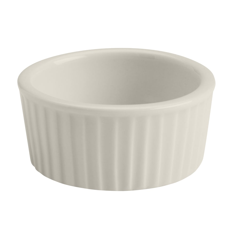 Homer Laughlin HL14300 2 oz Unique Ramekin - China, Ivory