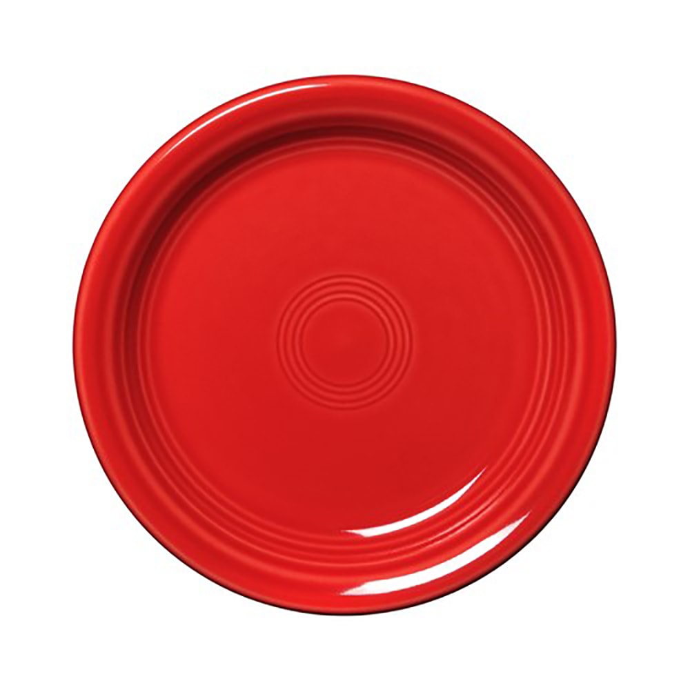 Fiesta 6 5/8" Round Fiesta Appetizer Plate - China, Scarlet (HL1461326)