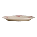 Homer Laughlin HL1552 11 3/4" x 8" Oval American Rose Platter - China, Rose thumbnail 2