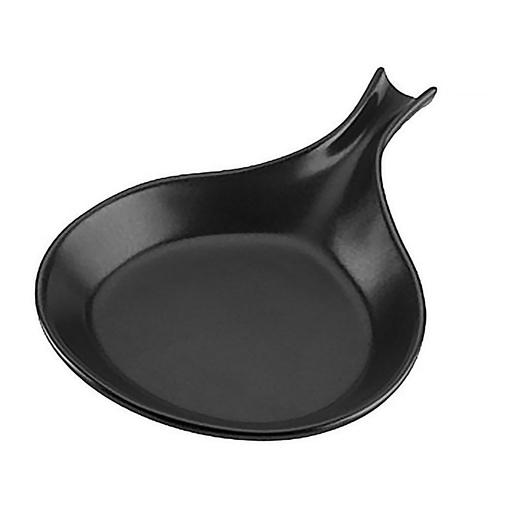 Hall China 18 oz Foundry Fry Pan Server - China, Black (HL16770AFCA)