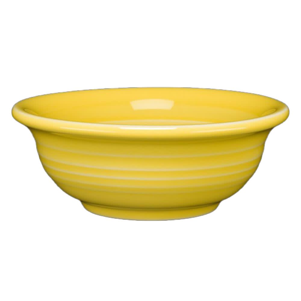 Homer Laughlin HL195320 14 oz Round Colorations Nappy Bowl - China, Sunflower