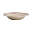 Homer Laughlin HL2532 12 3/4 oz Round American Rose Soup Bowl - China, Rose thumbnail 2