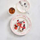 Homer Laughlin HL2532 12 3/4 oz Round American Rose Soup Bowl - China, Rose thumbnail 3