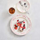 Homer Laughlin HL3802 20 oz Round American Rose Pasta Bowl - China, Rose thumbnail 2