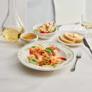 Homer Laughlin HL3809885 20 oz Round American Rose Pasta Bowl - China, Moss thumbnail 2