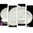 Homer Laughlin HL39700 19 1/4 Round Unique Pasta Bowl - China, Ivory thumbnail 2