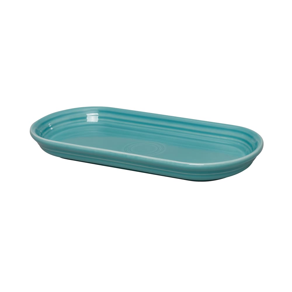Fiesta Oblong Fiesta Bread Tray - 11 7/8" x 5 5/8", China, Turquoise (HL412107)