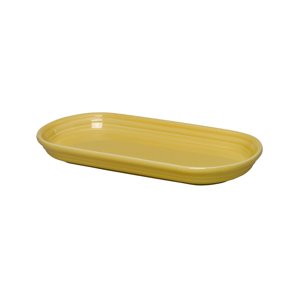 Fiesta Oblong Fiesta Bread Tray - 11 7/8" x 5 5/8", China, Sunflower (HL412320)