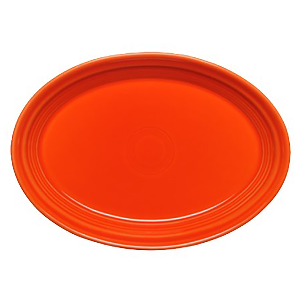 Fiesta 9 5/8" x 6 7/8" Oval Fiesta Platter - China, Poppy (HL456338)