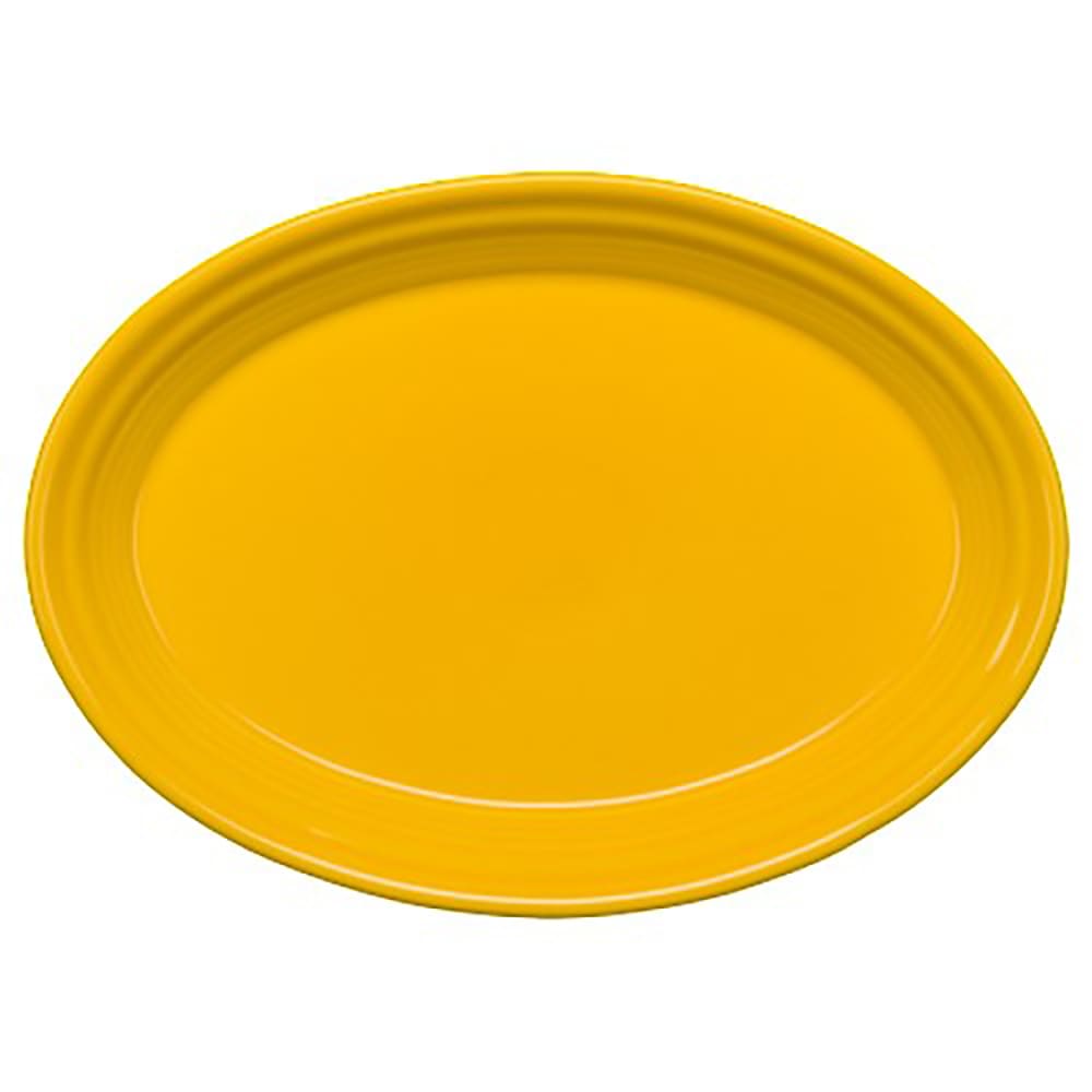 Fiesta 9 5/8" x 6 7/8" Oval Fiesta Platter - China, Daffodil (HL456342)