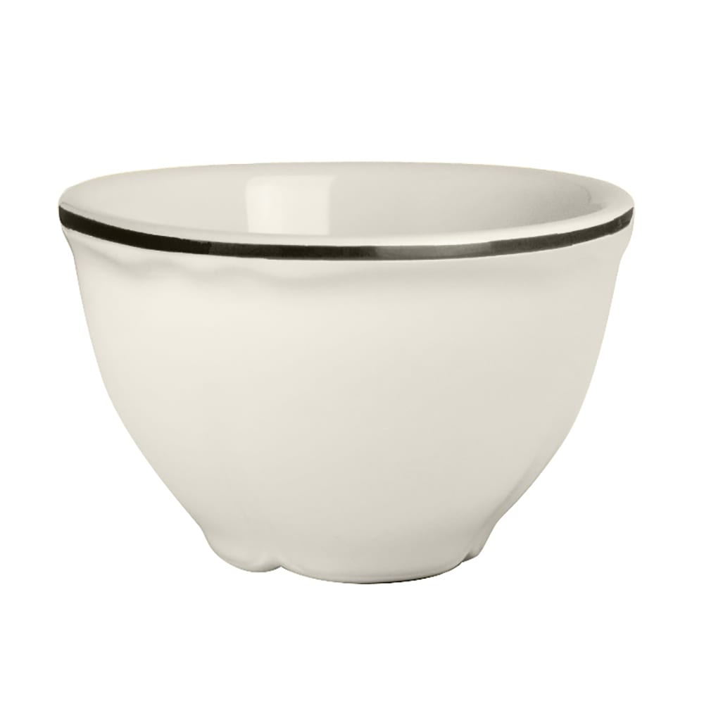 Homer Laughlin HL506847 7 1/4 oz Round Styleline Bouillon Cup - China, White